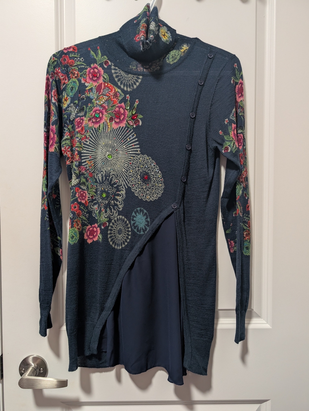 Desigual Turtleneck Tunic Size XS - Picture 2 of 8